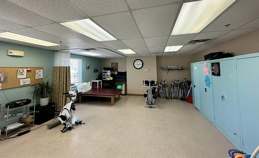 cedar ridge inn rehab gym